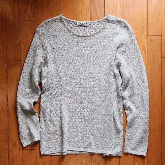 Women's Gray Crew Neck Sweater- Women's Size Medium - Picture 1 of 5
